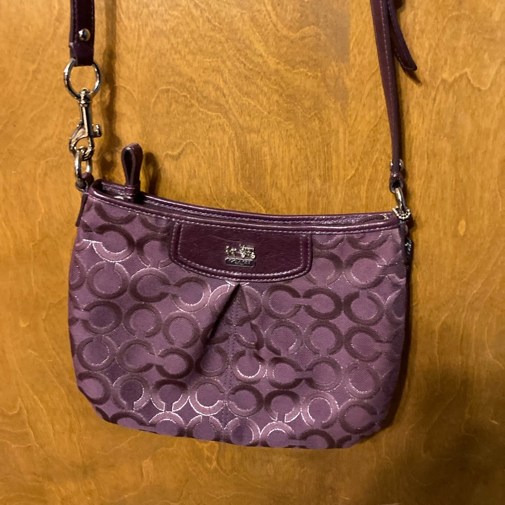 Coach cross body bag